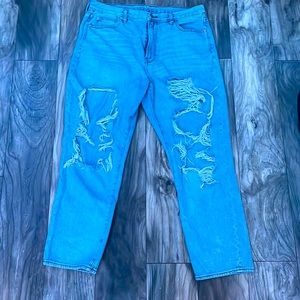 Distressed American Eagle Jeans